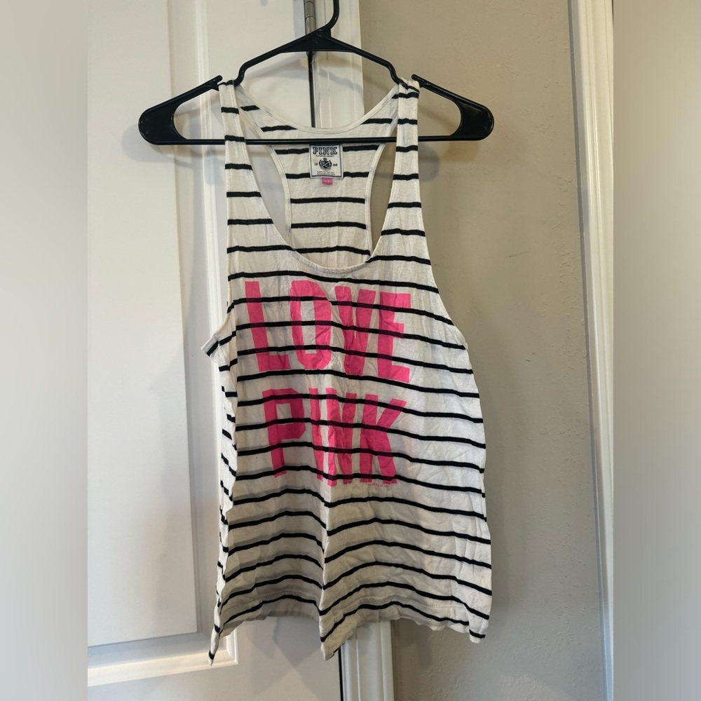 PINK stripped tank
